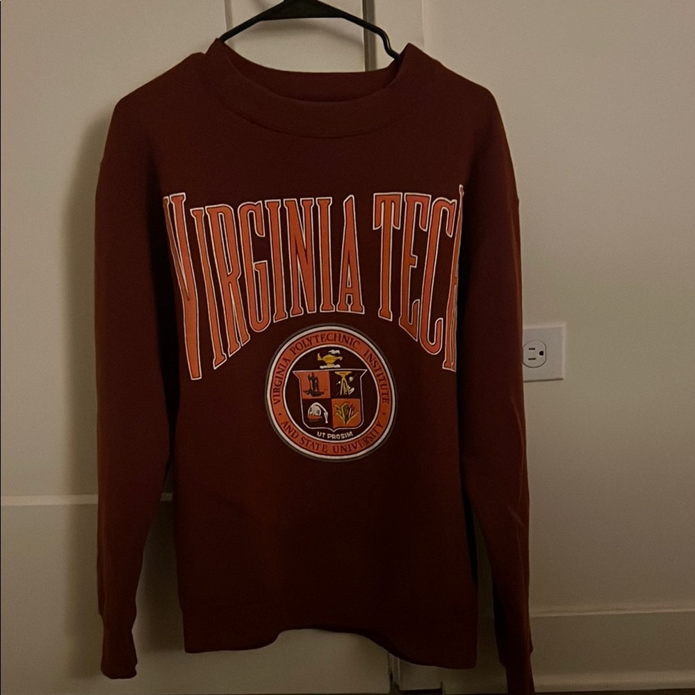 Vintage Virginia Tech Maroon Sweater